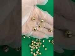 Stahlkugel mit Durchgangsbohrungen